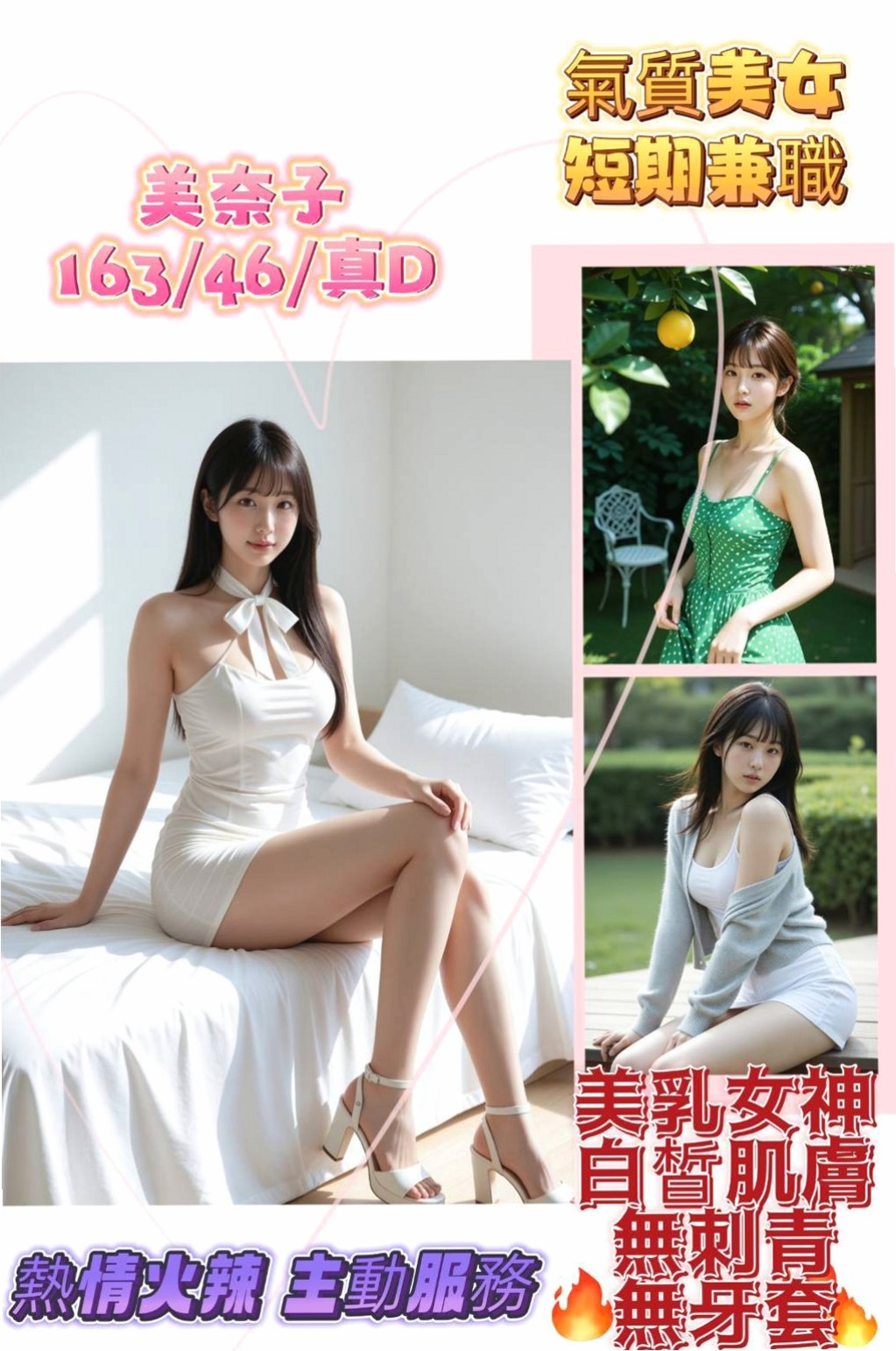 蘆洲找女人：水多多 |無套妹妹|169cm|44kg|D罩杯|20歲|保證讓你心跳加速  勾住你蠢蠢慾動的內心 很會聊天 絕對不容錯過好物】